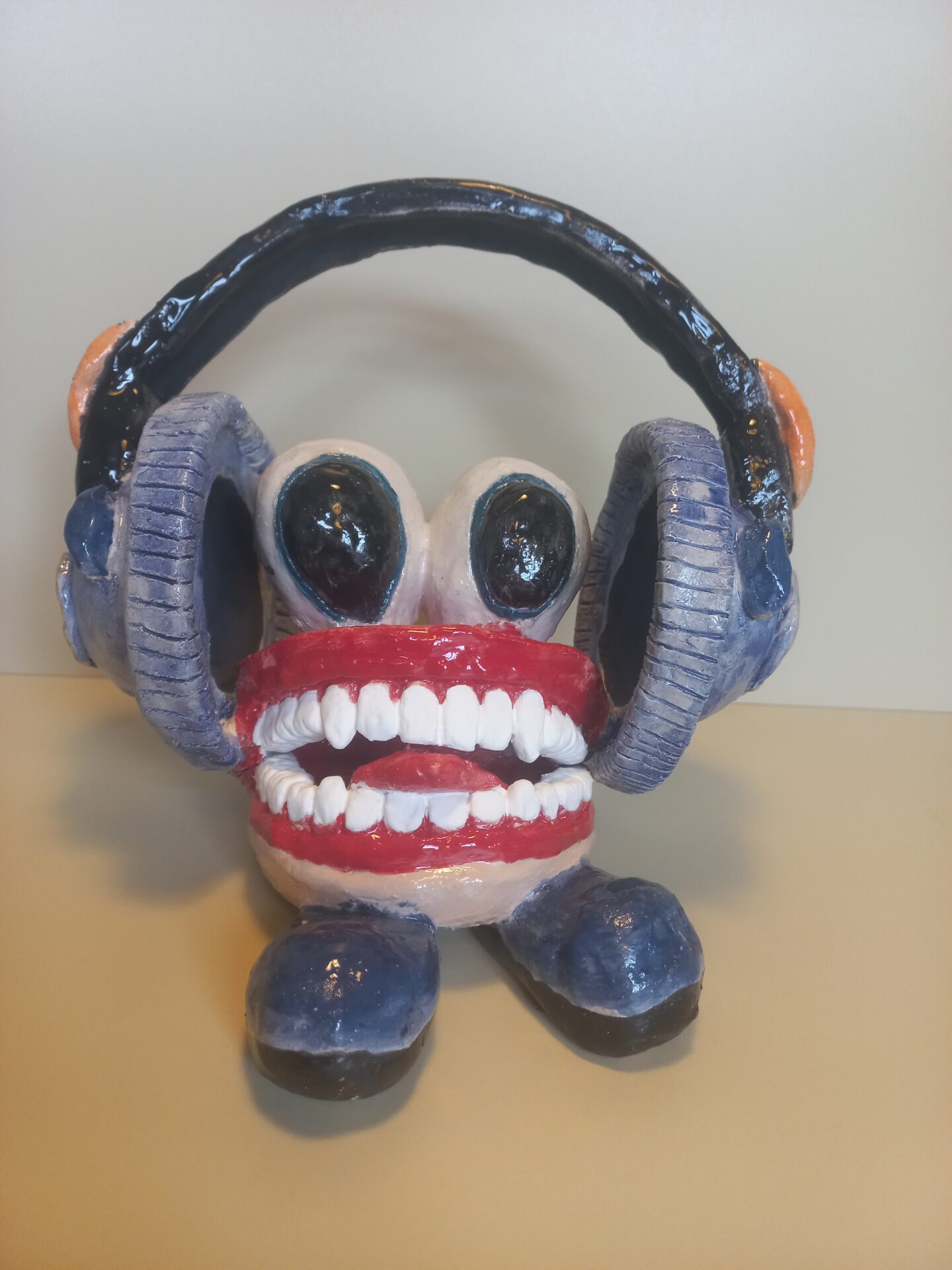 Keramiek fluitiste Frits Bruinsma